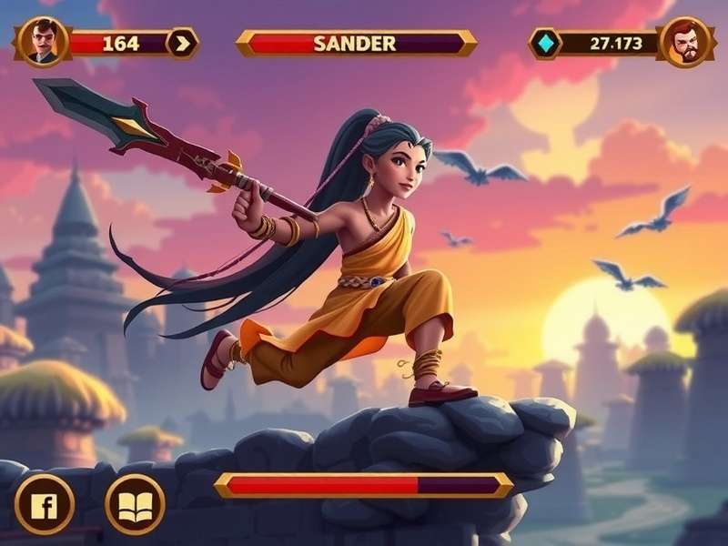 Epic Tales Indian Legends game hero screen